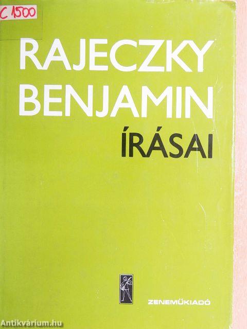 Rajeczky Benjamin írásai