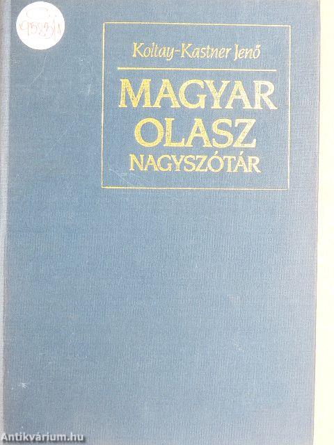 Magyar-olasz nagyszótár 1-2.