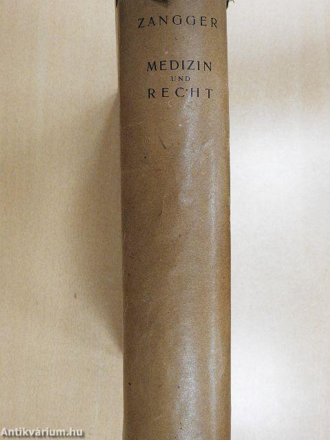 Medizin und recht (dedikált példány)