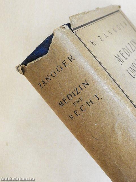 Medizin und recht (dedikált példány)