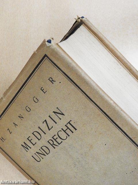 Medizin und recht (dedikált példány)