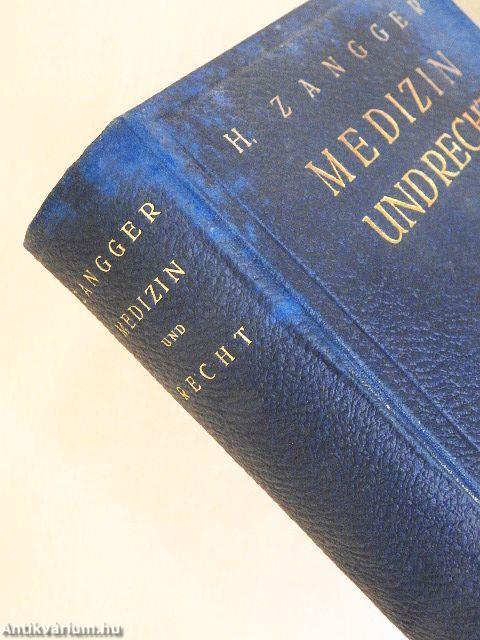 Medizin und recht (dedikált példány)