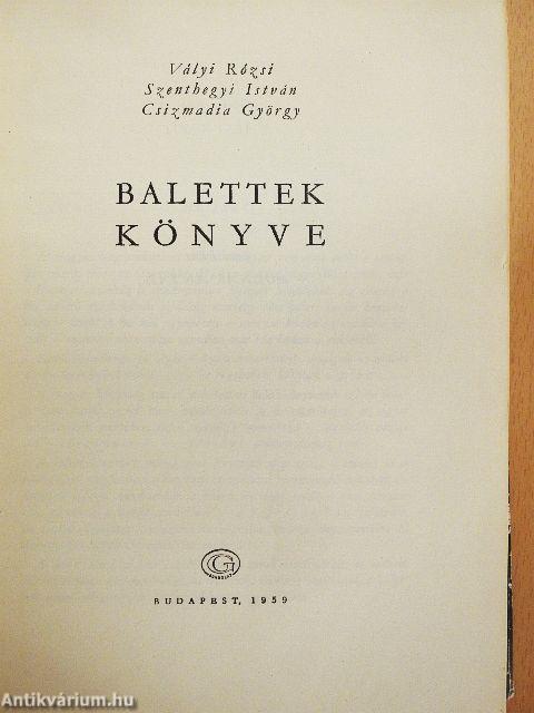 Balettek könyve