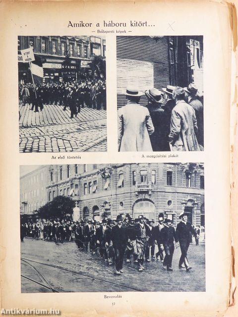 Háborus album (rossz állapotú)