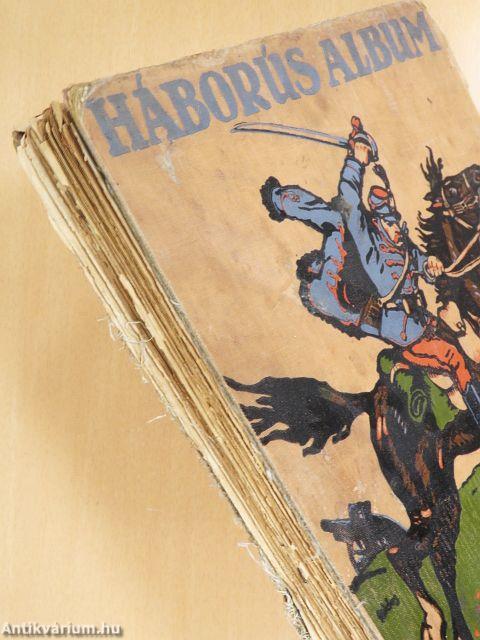 Háborus album (rossz állapotú)