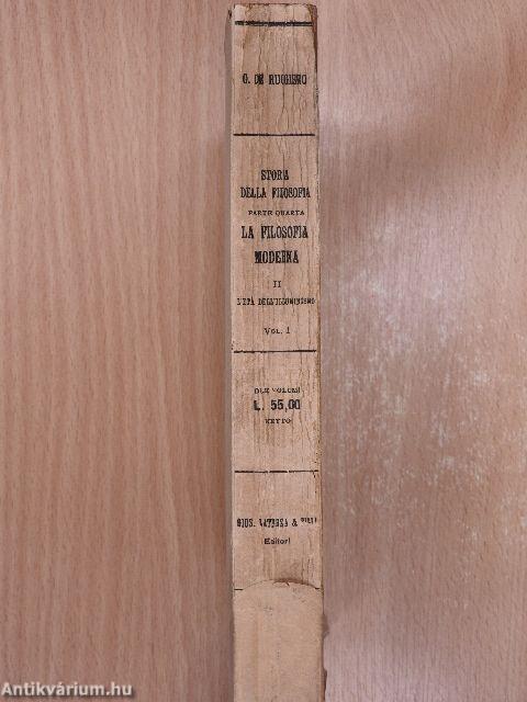 La filosofia moderna II/1.