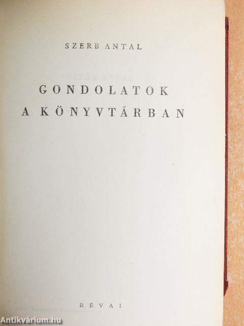 Gondolatok a könyvtárban