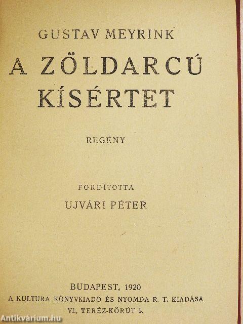 A zöldarcú kísértet