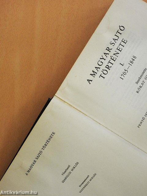 A magyar sajtó története I. 