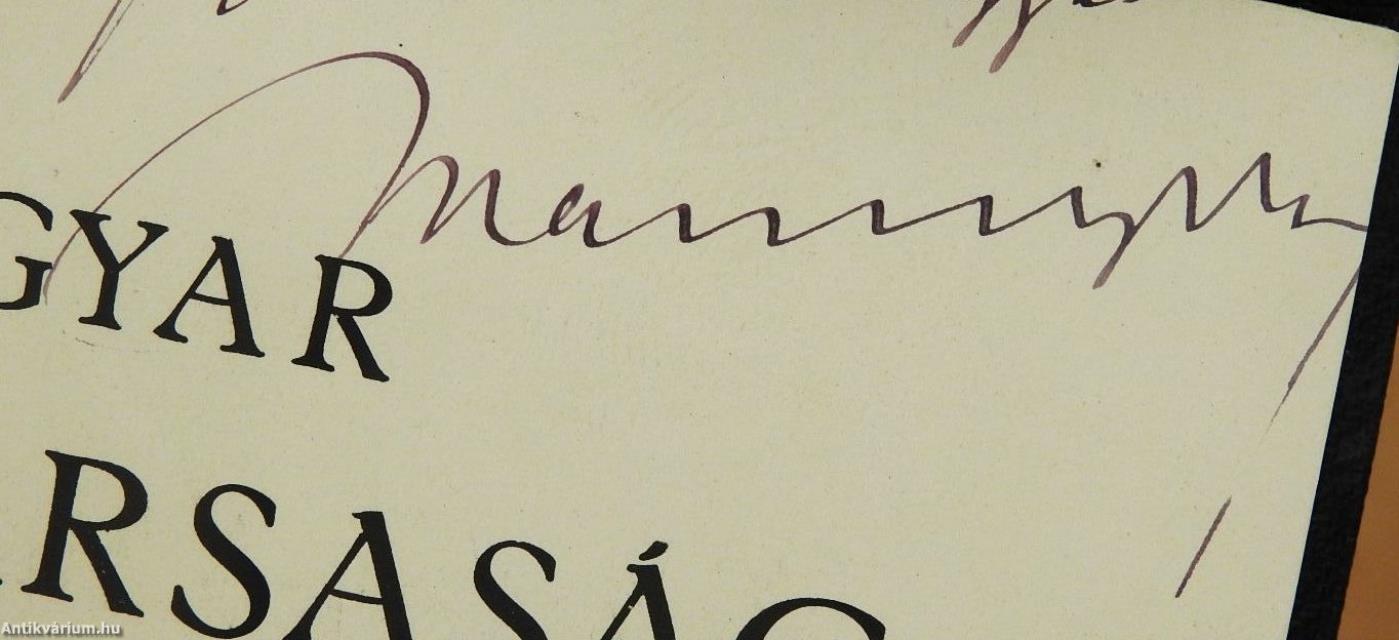 A Magyar Sebésztársaság 30 éve (dedikált példány)