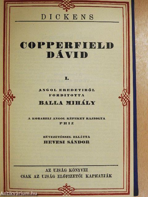 Copperfield Dávid I-VI.