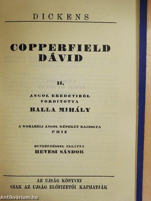 Copperfield Dávid I-VI.