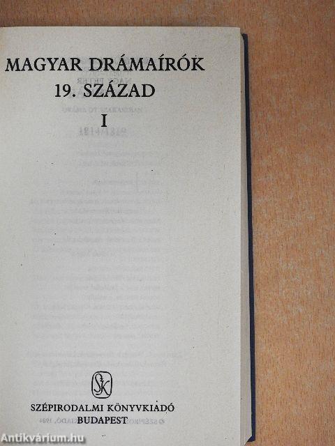 Magyar drámaírók 19. század I-II.