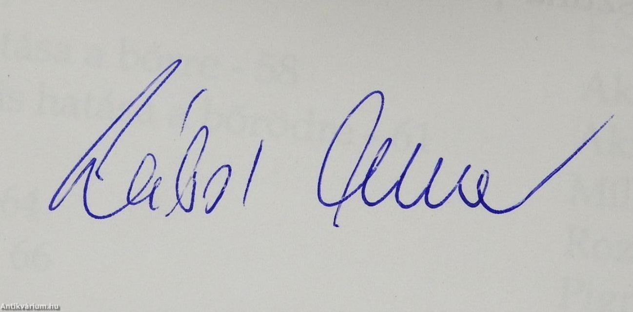 A smink alatt (dedikált példány)