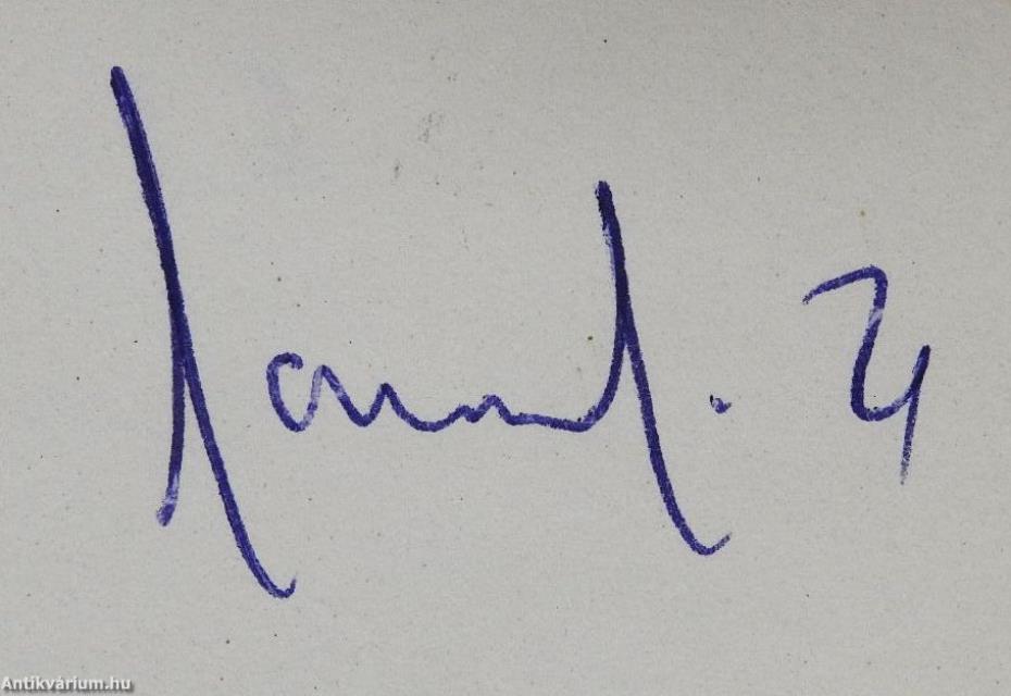 Holtvágányon (dedikált példány)