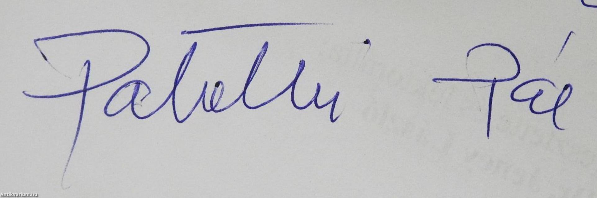 Az évek peregnek (dedikált példány)