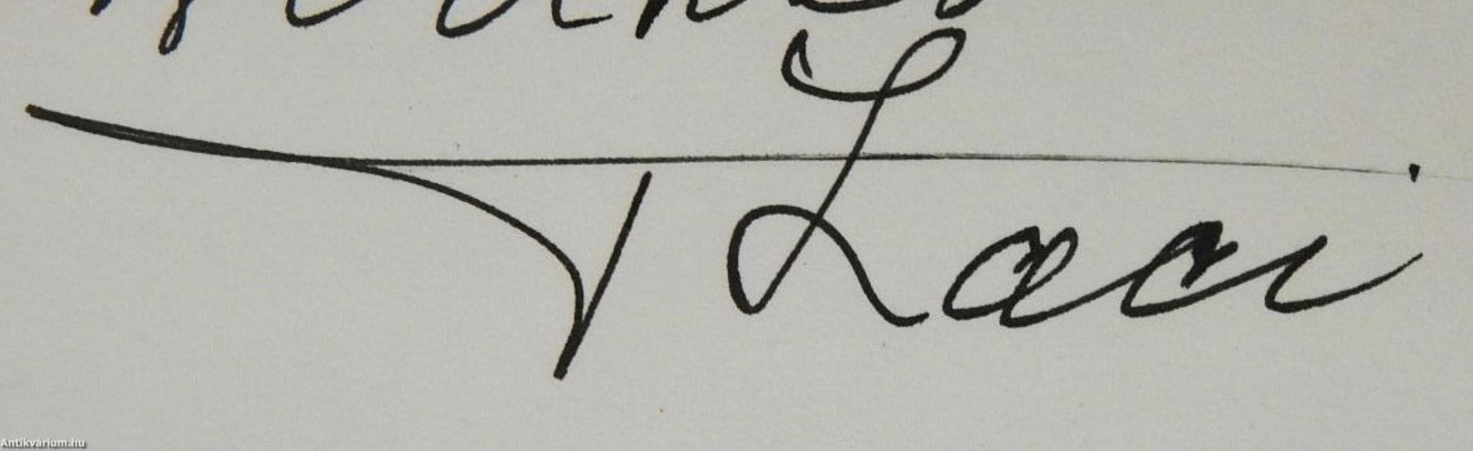 Üzenet a palackban (dedikált példány)