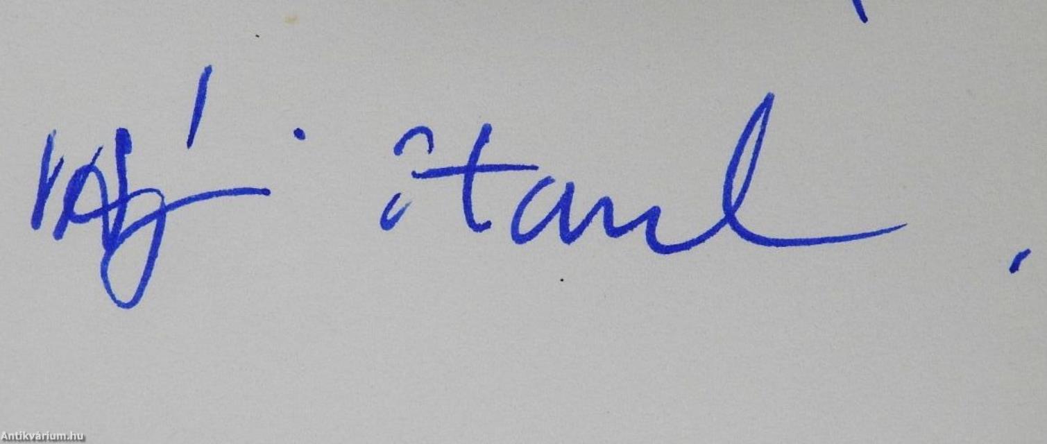 A tulipán illata (dedikált példány)