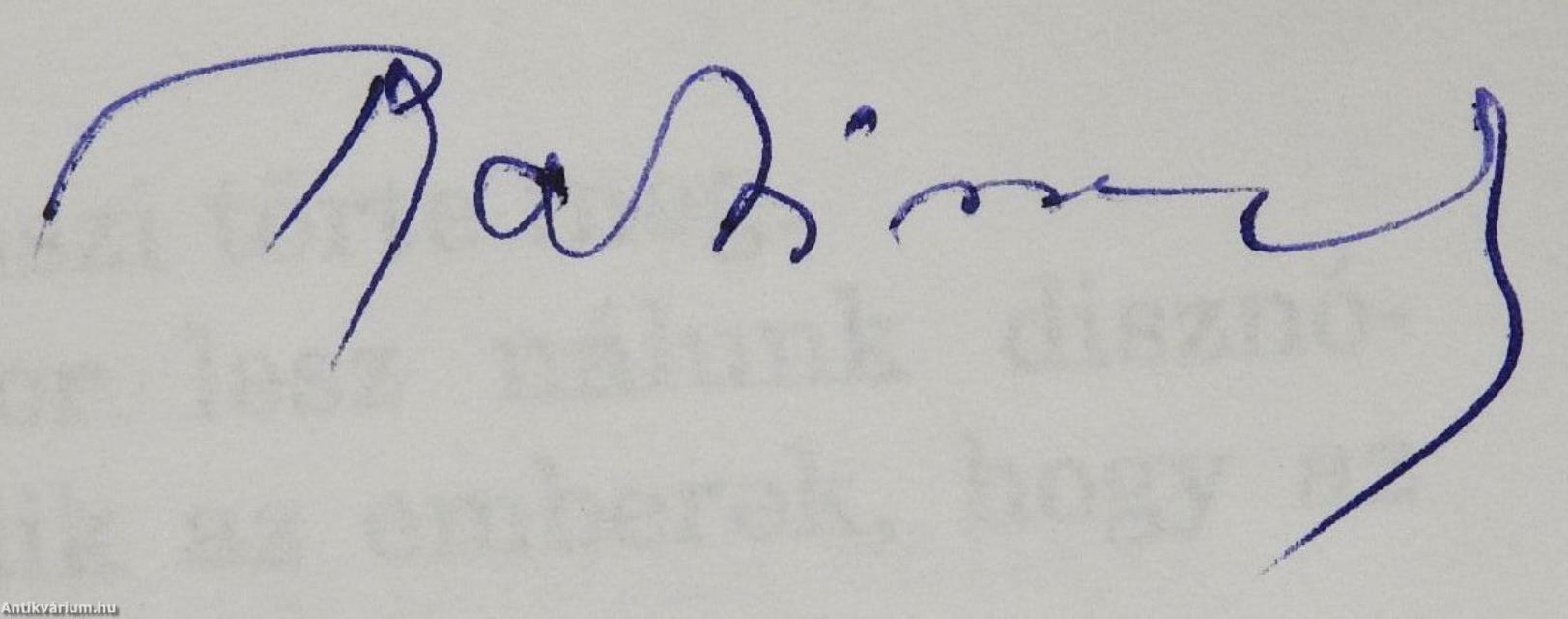 És mégis szép az élet (dedikált példány)