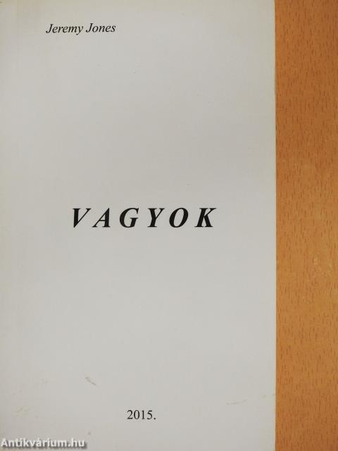 Vagyok (dedikált példány)