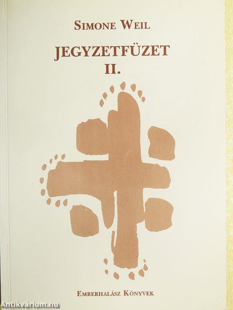 Jegyzetfüzet II.