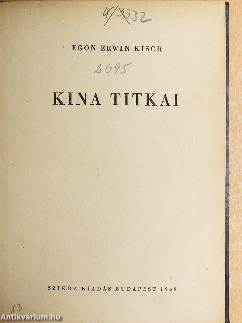 Kina titkai