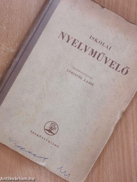 Iskolai nyelvművelő