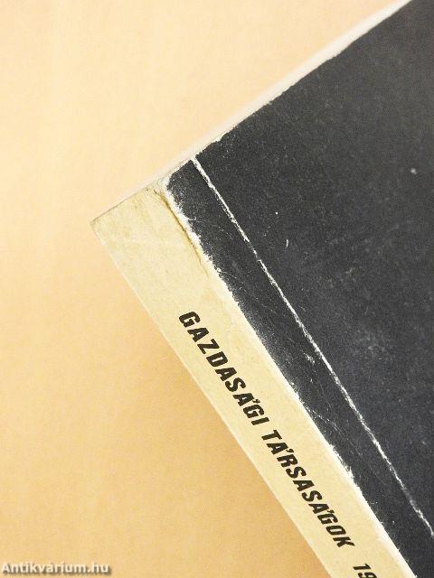 Gazdasági társaságok 1989