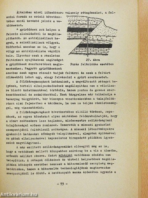 Geohidrológia és talajmechanika I.