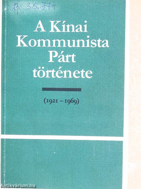 A Kínai Kommunista Párt története