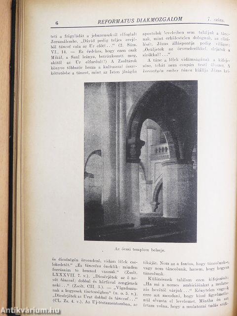 Református Diákmozgalom 1925. február-május/1925-1926. szeptember-június