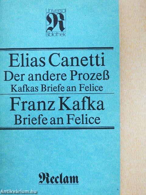 Der andere Prozess/Briefe an Felice