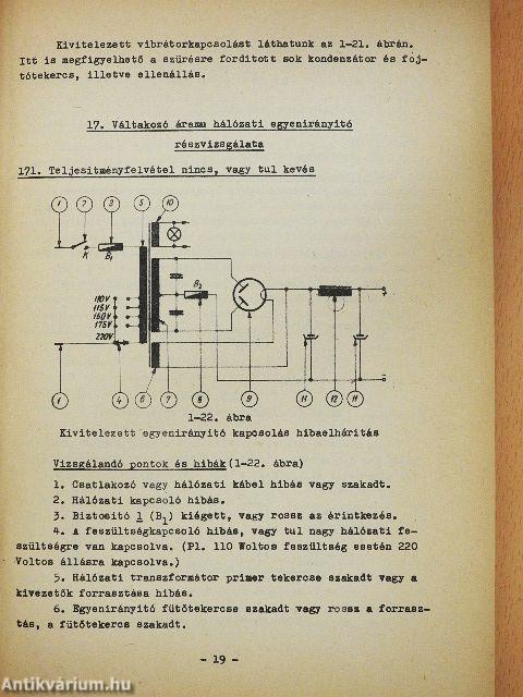 Elektronikai műszerész szakmai ismeretek II.