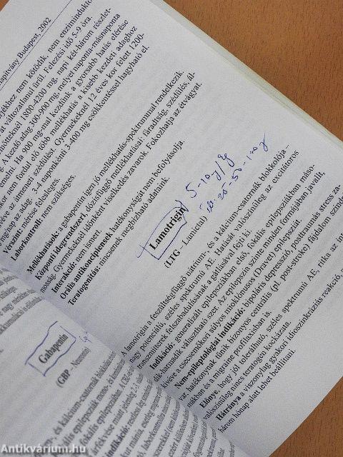 Az antiepilepsziás terápia gyakorlata