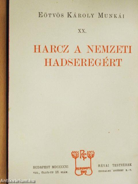 Harcz a nemzeti hadseregért