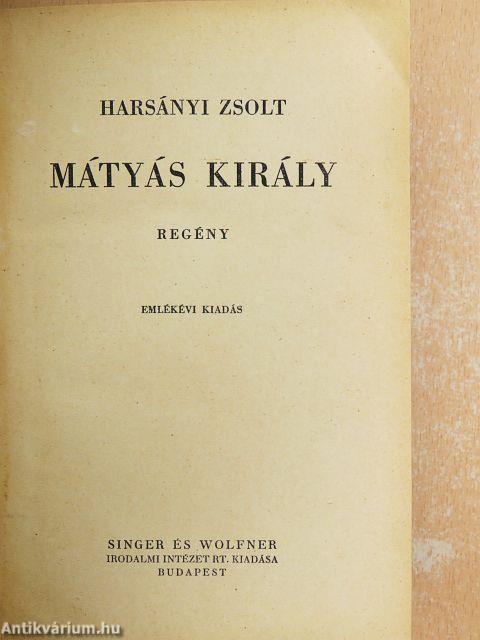 Mátyás király