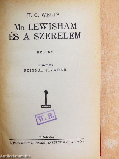 Mr. Lewisham és a szerelem