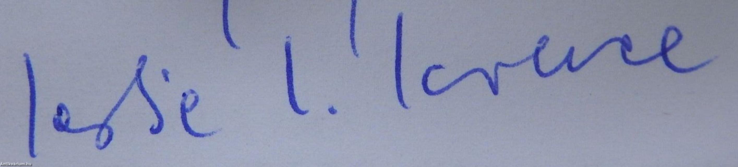 A vérfarkas visszatér (dedikált példány)