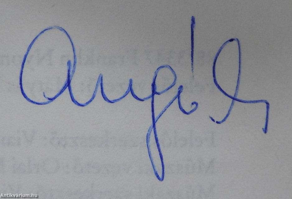 Saláta abc (dedikált példány)