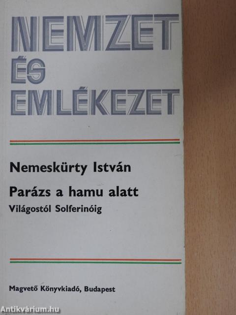 Parázs a hamu alatt (aláírt példány)