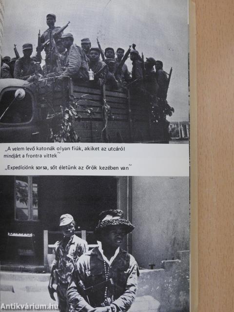 Golyózáporban Angola földjén (dedikált példány)