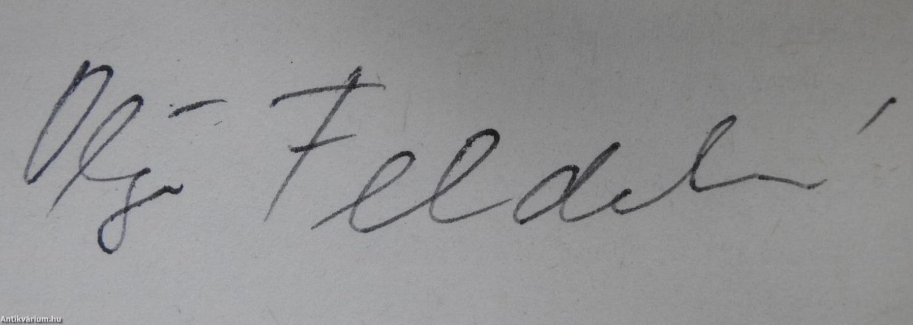 Ballada a kút vizéről (dedikált példány)