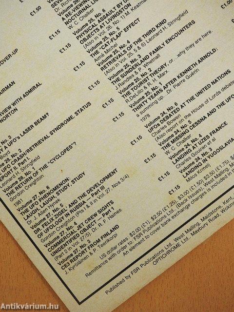 Flying Saucer Review December 1984