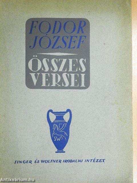 Fodor József összes versei