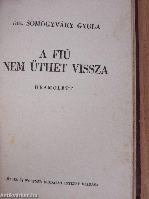 Virrasztó a ködben/Utolsó szárnycsapás/A virágember/A fiú nem üthet vissza