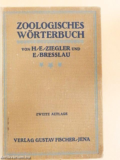 Zoologisches Wörterbuch