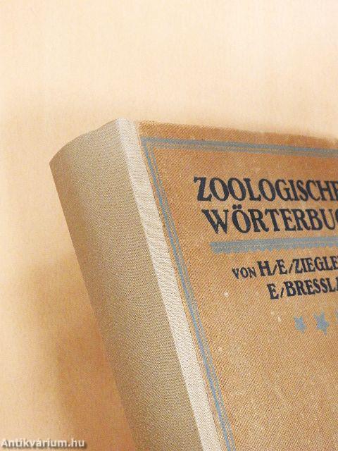 Zoologisches Wörterbuch