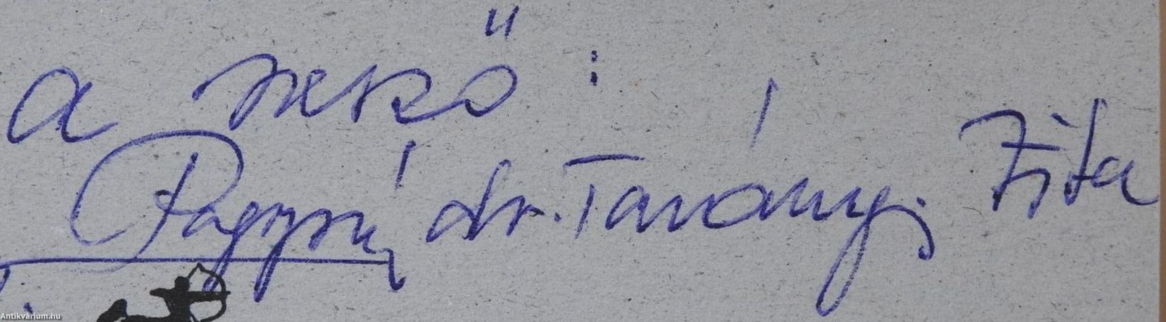 Ősztől őszig a kiskertben (dedikált példány)