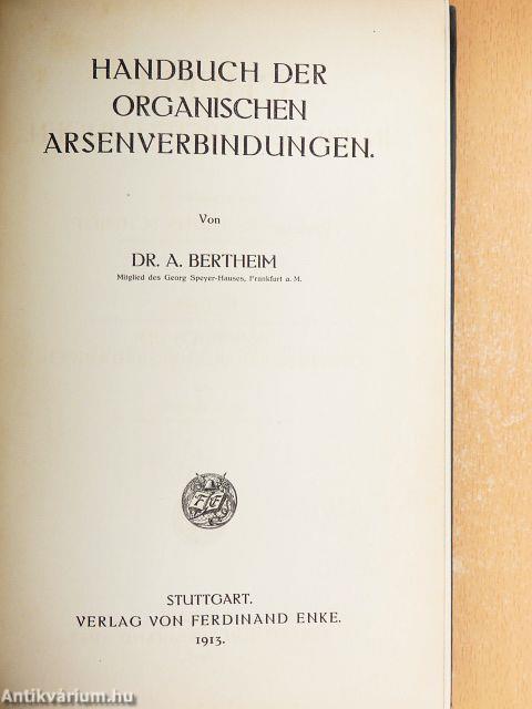 Handbuch der Organischen Arsenverbindungen