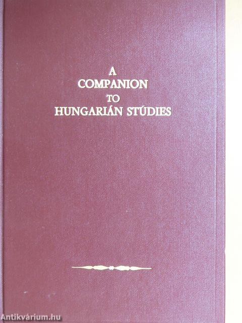 A Companion to Hungarian Studies